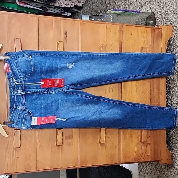 GOGO Jeans: High Rise Ankle Stretch Jeans, Medium Wash, size 9/29 - Picture 1 of 9